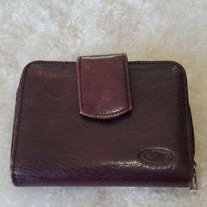 Rolfs Dark Brown Leather Wallet